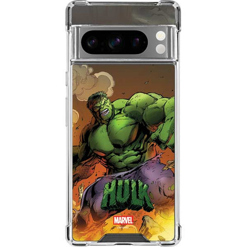 Marvel Hulk Smash Google Pixel 8 Pro Clear Case